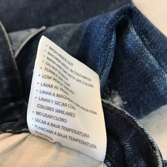 KanCan Los Angeles ESTILO #KC6365D Distressed Dark Blue Mid RiseJeans 11/29 - Picture 12 of 13